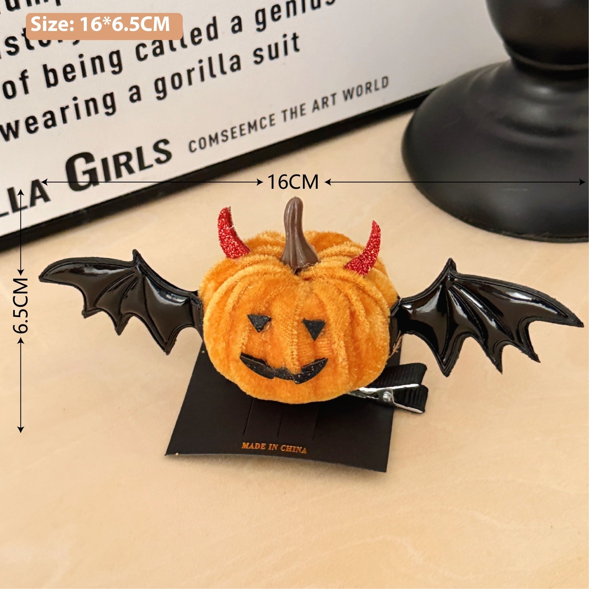 New Halloween Children's Bow Funny Barrettes