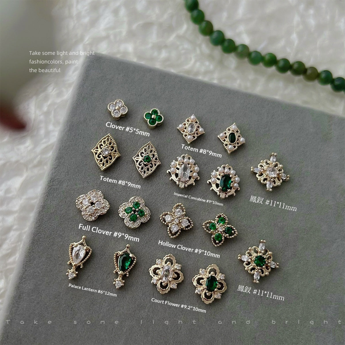 Wearable Nail Rhinestones For Manicure Decorations
