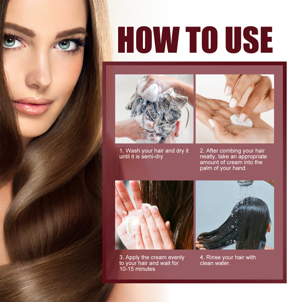 Jaysuing Hair Repair Damaged Dry Manic Moisturizing Soft Hair Conditioner