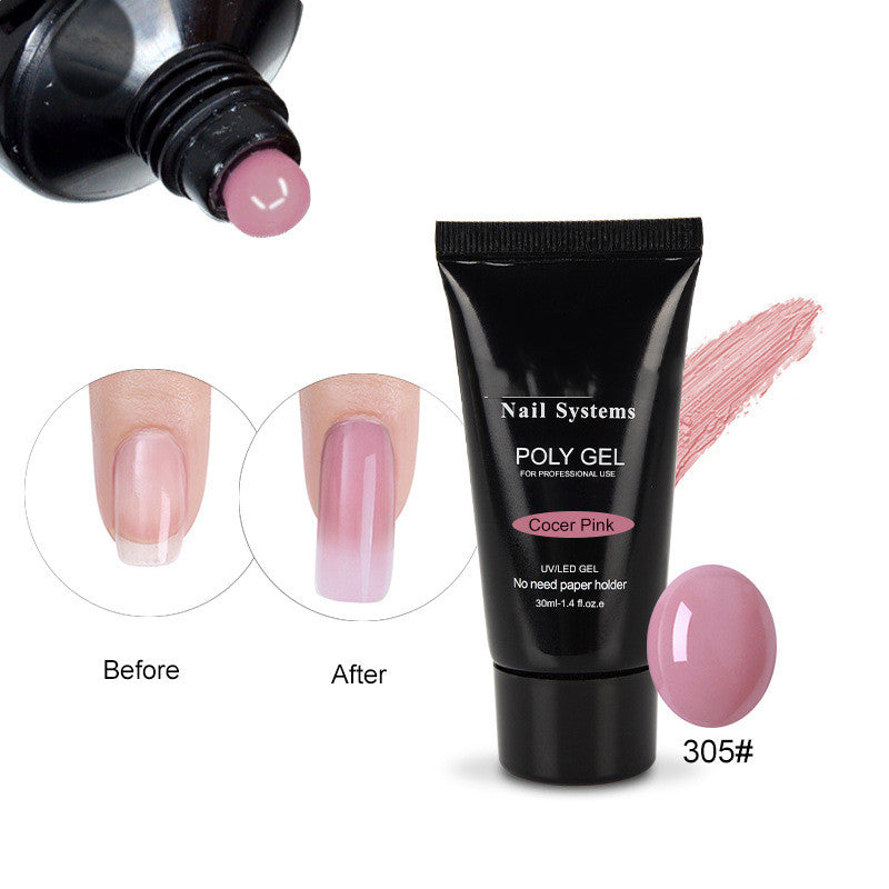 Crystal Nail Function Light Therapy Nail Extension Gel
