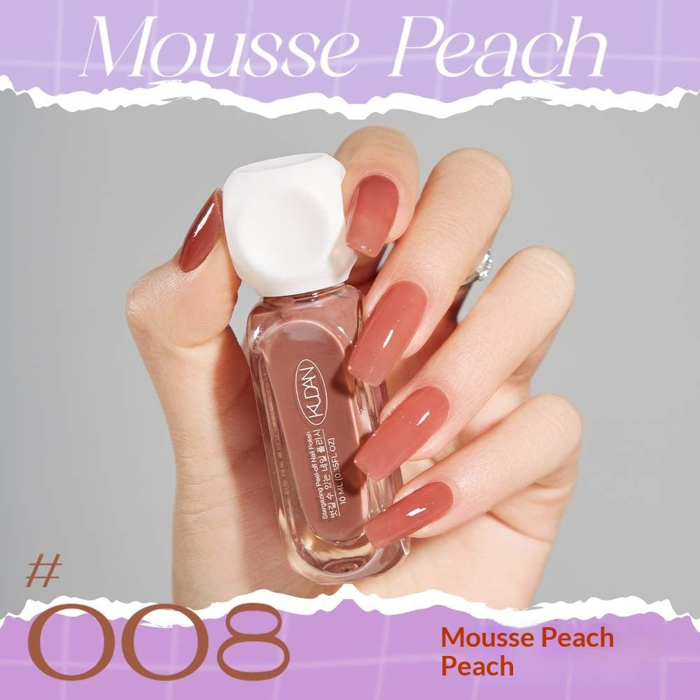 Kudan Water-based Clear Nail Polish For Protecting And Shining Nails
