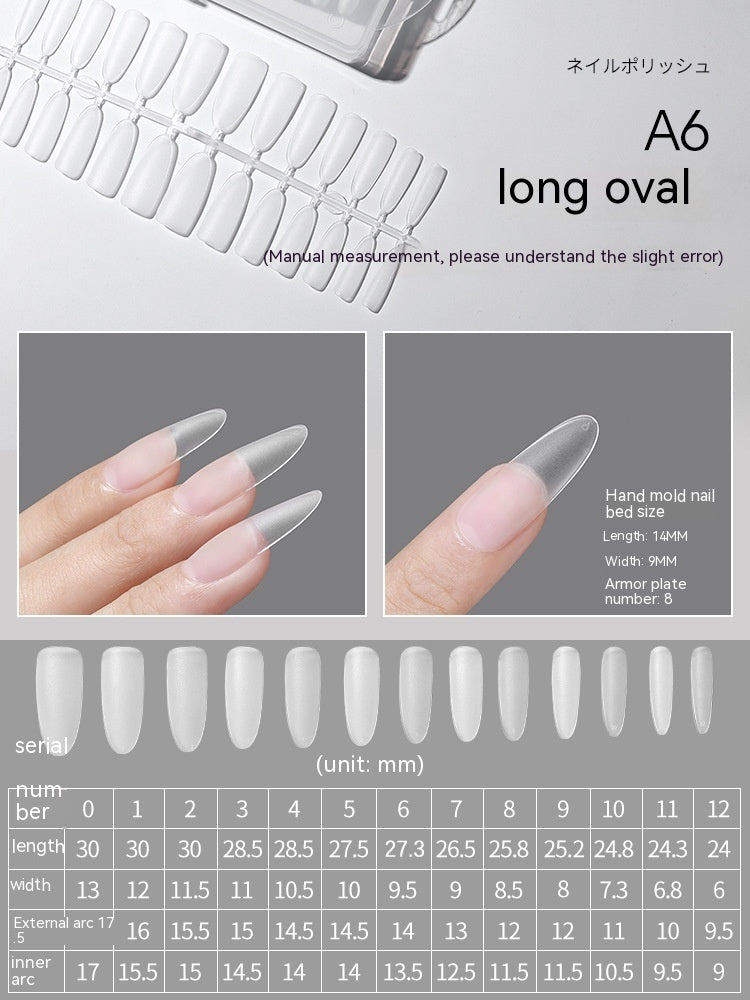 Nail Art Carving-free Grinding Long Trapezoid