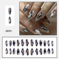 Almond Nail Patch Removable Finished Product
