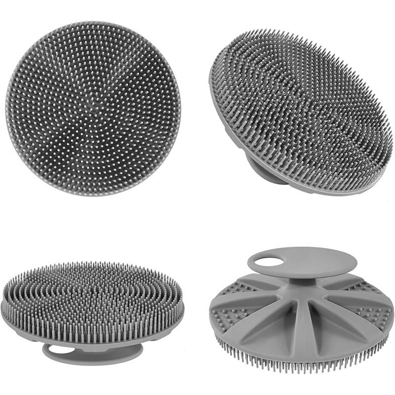 Silicone Shampoo Brush Cleansing Deep Exfoliating Cleansing Bath Comfortable And Soft