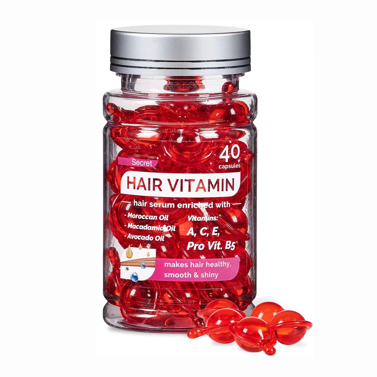 Secret Biotin Hair Essential Oil Hair Care Capsules