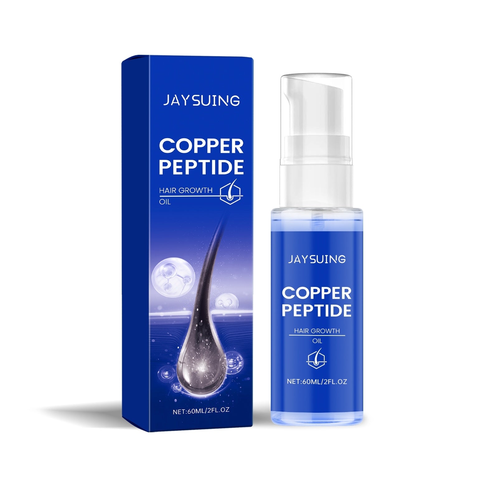 Jaysuing Copper Peptide Hair Follicle Rejuvenation Shampoo
