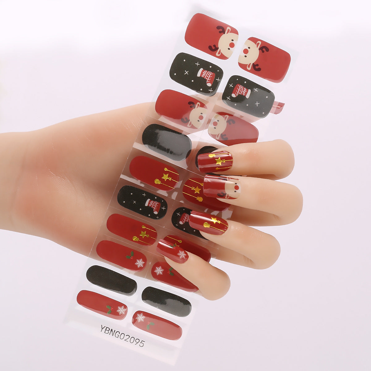 Get Nail Stickers Semi-cured Heating Lamp Nail Sticker