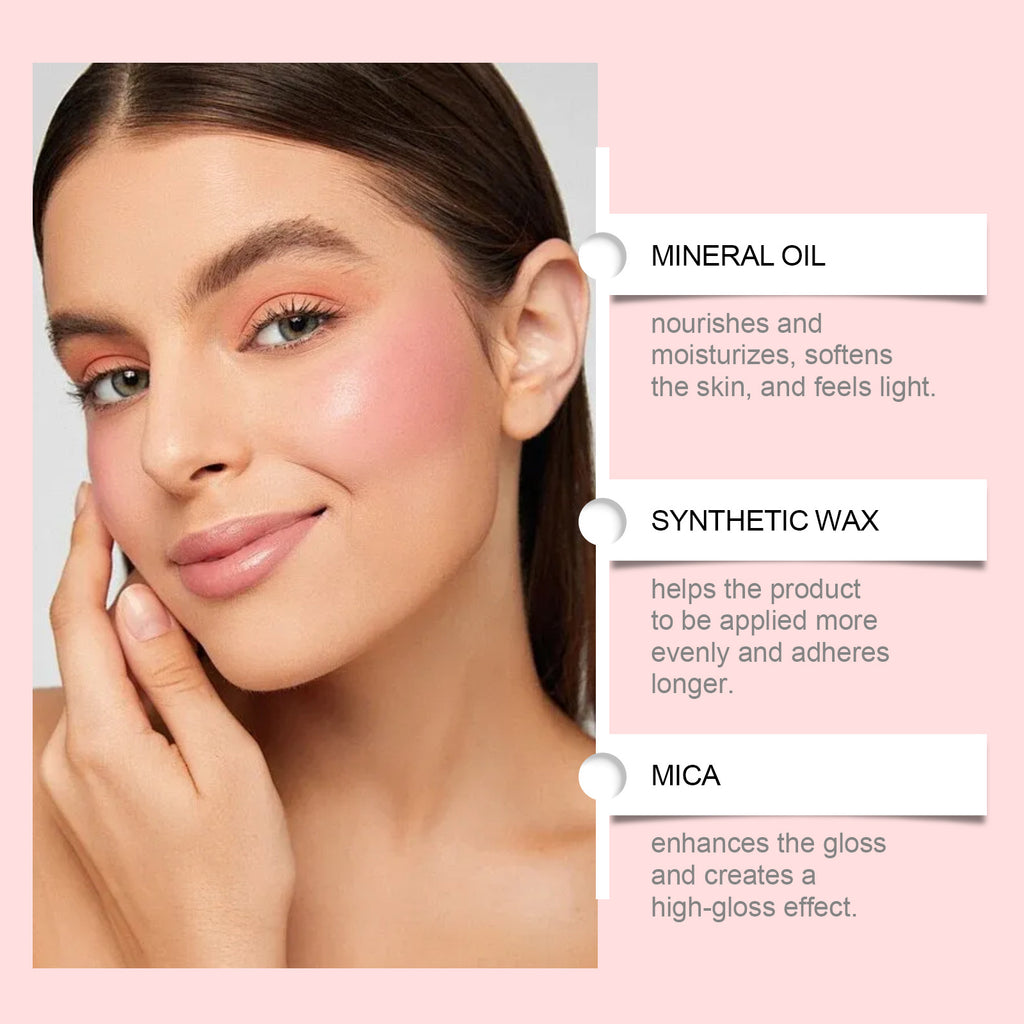 Zephoco Multifunctional Repair Highlight Blush Lip Gloss