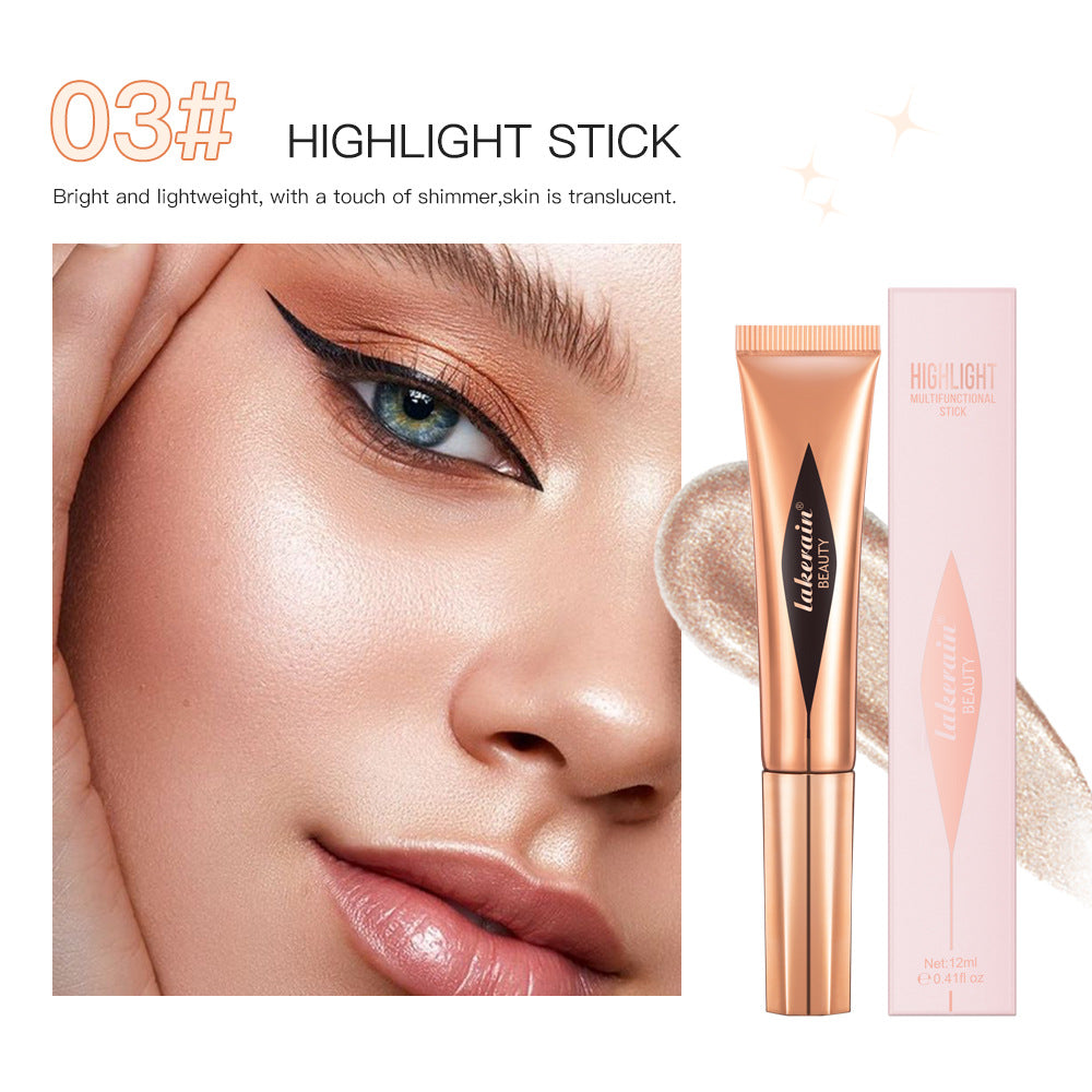 Lakerain Multifunctional Cosmetic Brush Blush Highlight Shading Pen