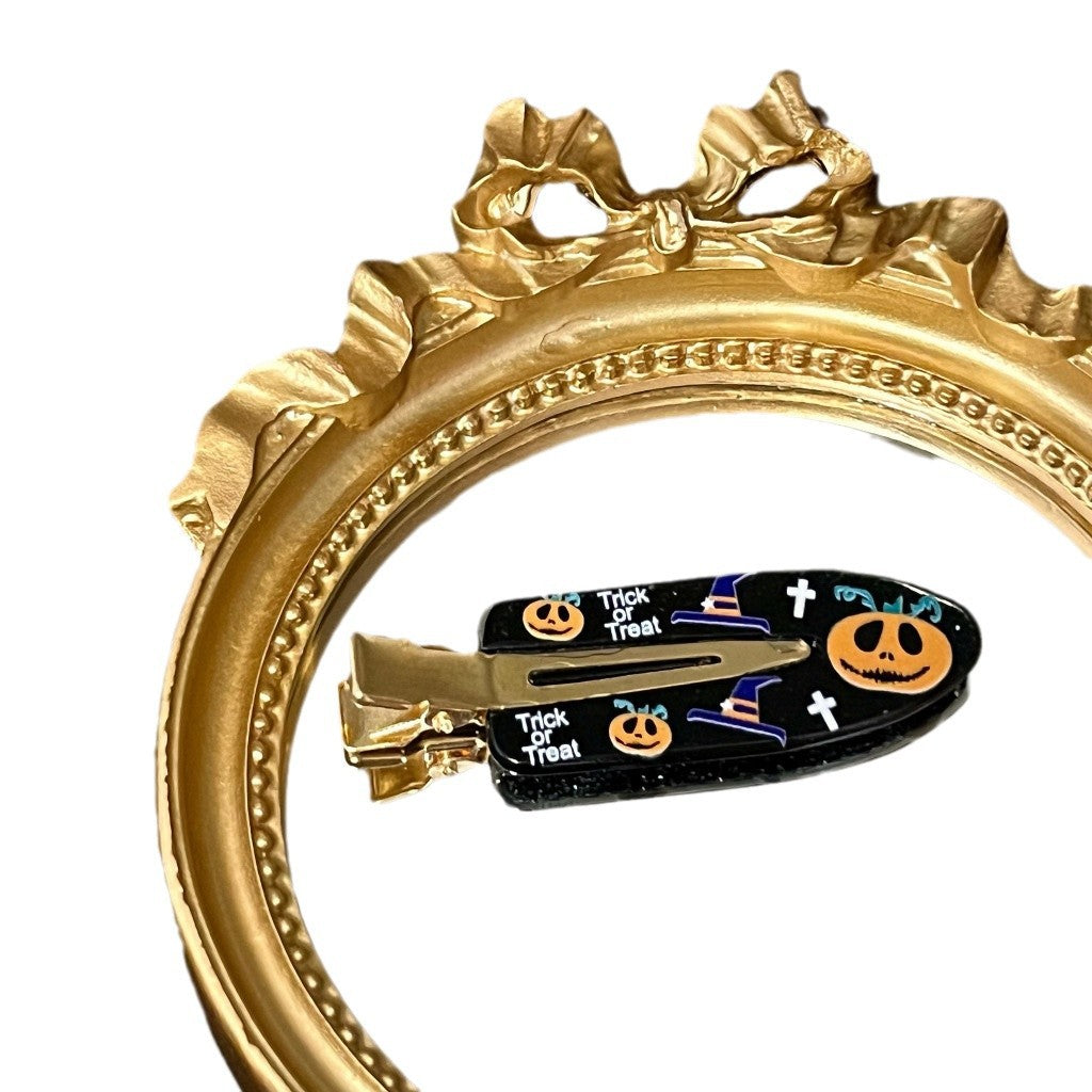 Halloween Party Pumpkin Bat Duckbilled Hair Accessories