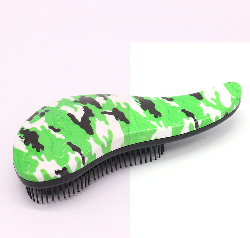 Color Straight Hair Plastic Comb