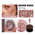Lakerain Roller Blush Ball Three-dimensional Repair Delicate Highlight Pearlescent Ball Blush