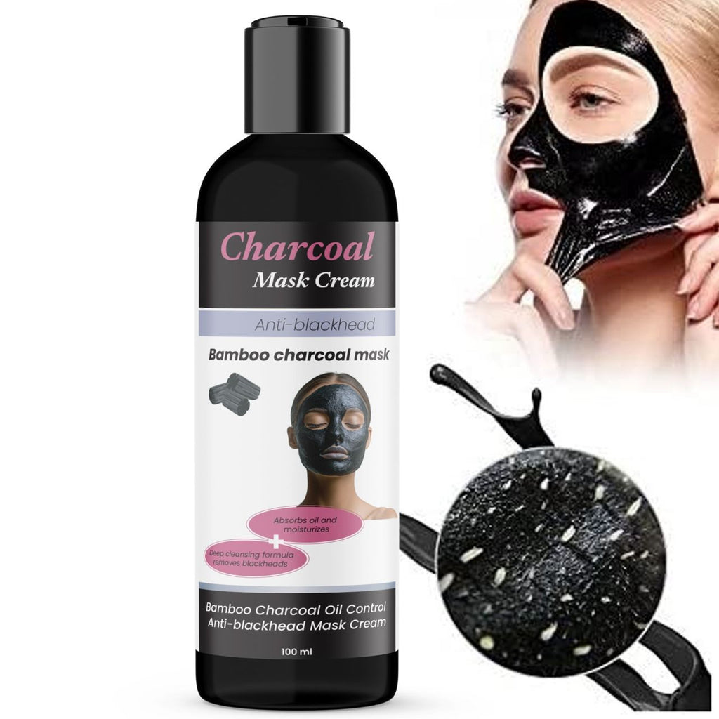 Charcoal Anti-Blackhead, Deep Cleansing, Purifying Peel Off Mask - (Pack of 2)