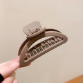 Take A Bath Plate, Hair Clip, The Back Of The Woman's Head