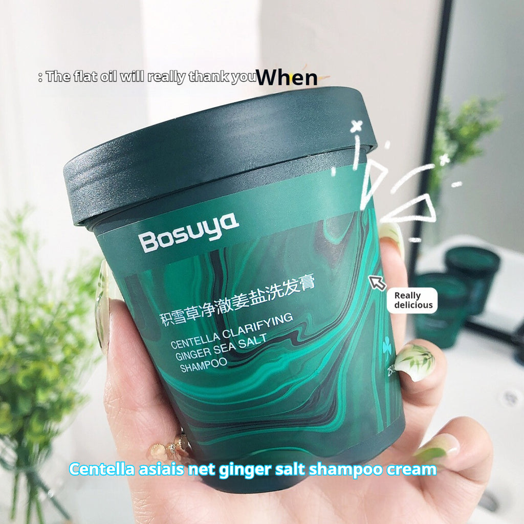 Centella Asiatica Ginger Salt Shampoo Deoiling Fluffy