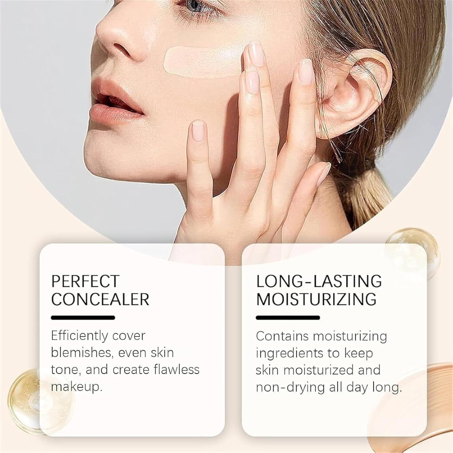 Gradient Color Liquid Foundation Skin Changing