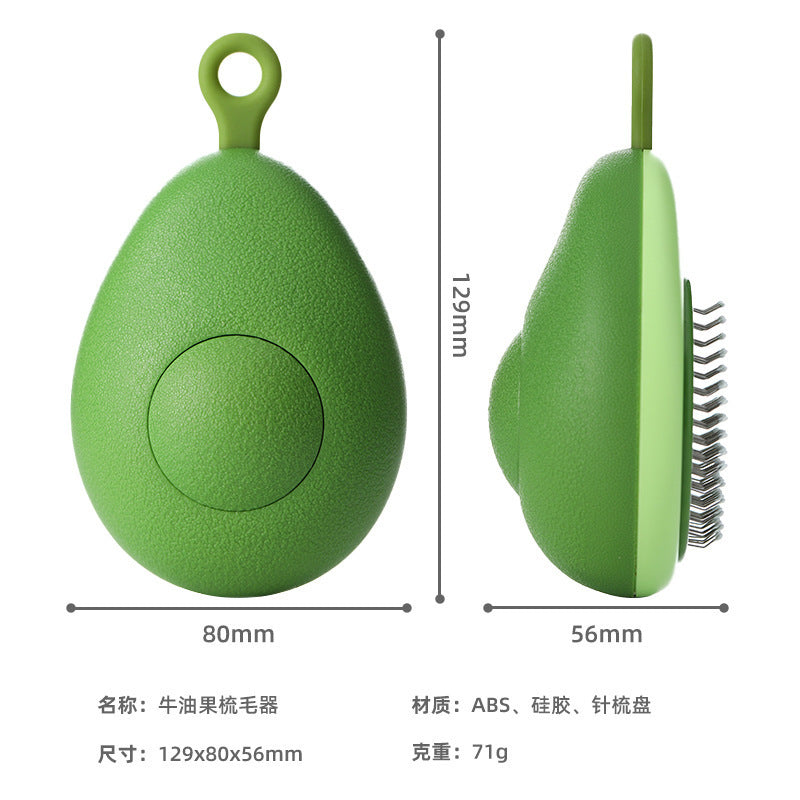 Pet Hair Removal Comb Cat New Style To Puff Hair Needle Comb One-key Hair Removal Dog Knot Comb Cleaning Supplies