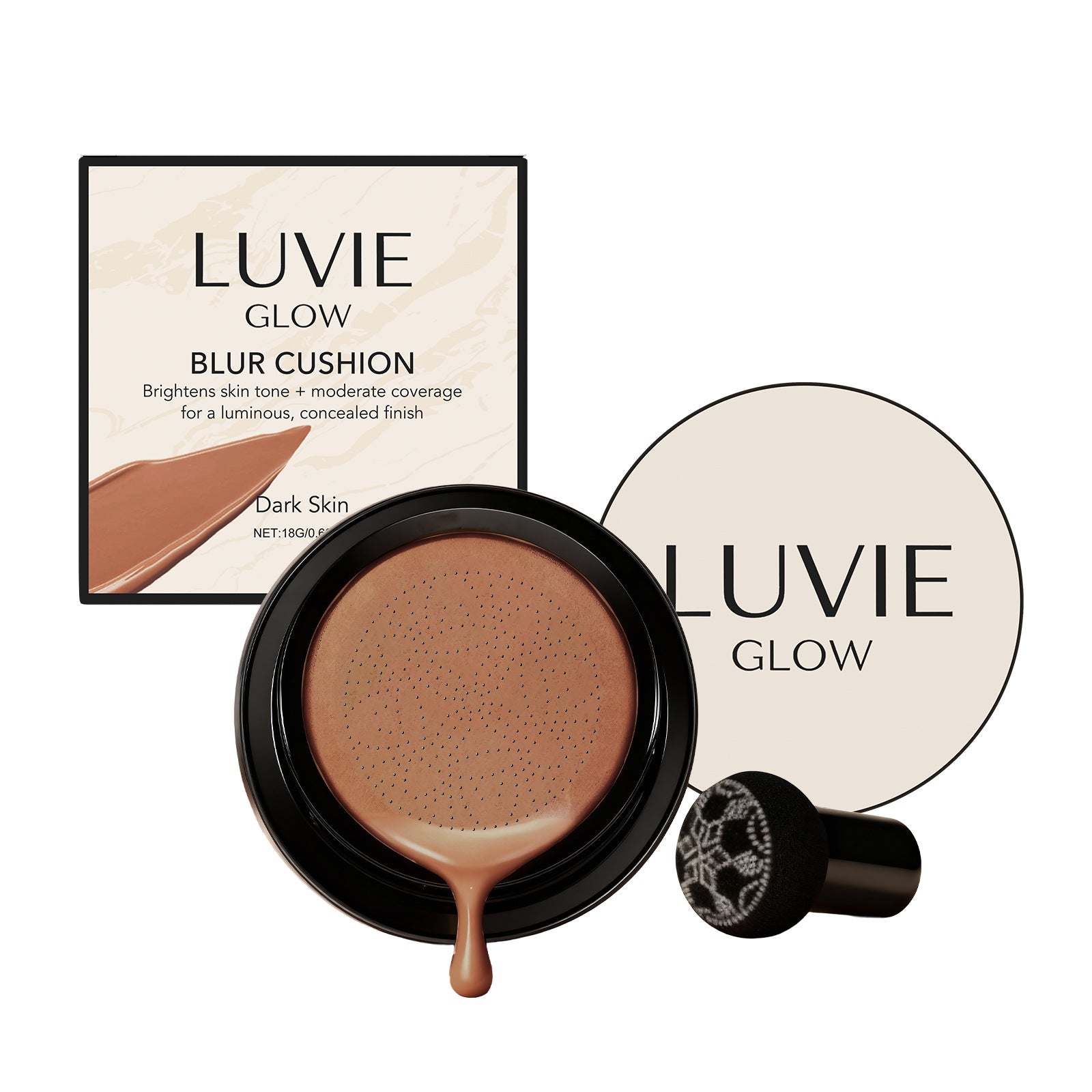 Moisturizing Natural Smooth And Sheer Cushion Foundation