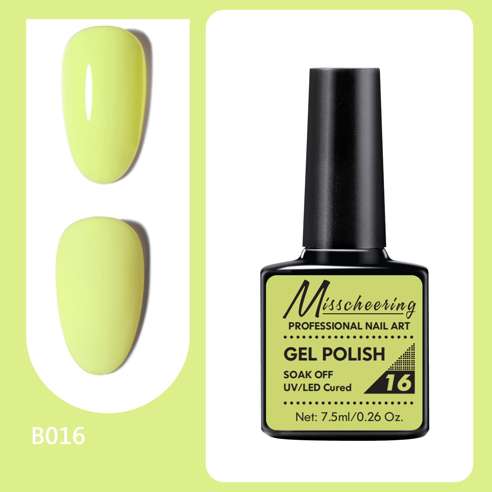 Misscheering New Long Lasting Light Therapy Nail Polish Set