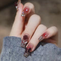 Butterfly Camellia Pearl Combination Nail Sticker