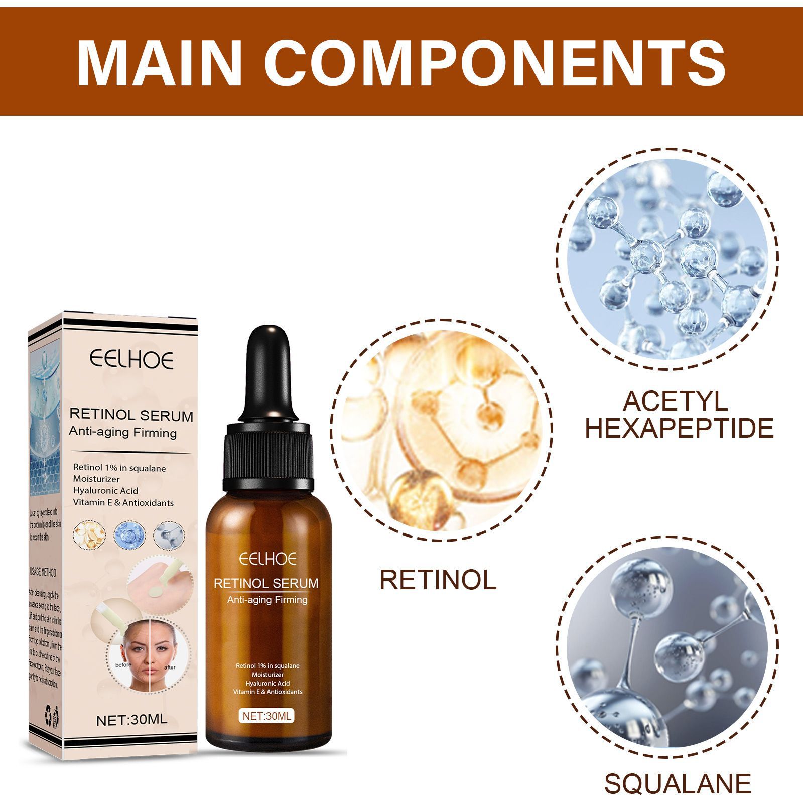 Brightening And Moisturizing Facial Lifting Skin Cream