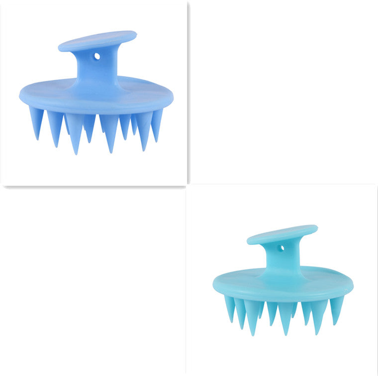 Massage Silicone Shampoo Brush To Clean Hair Comb