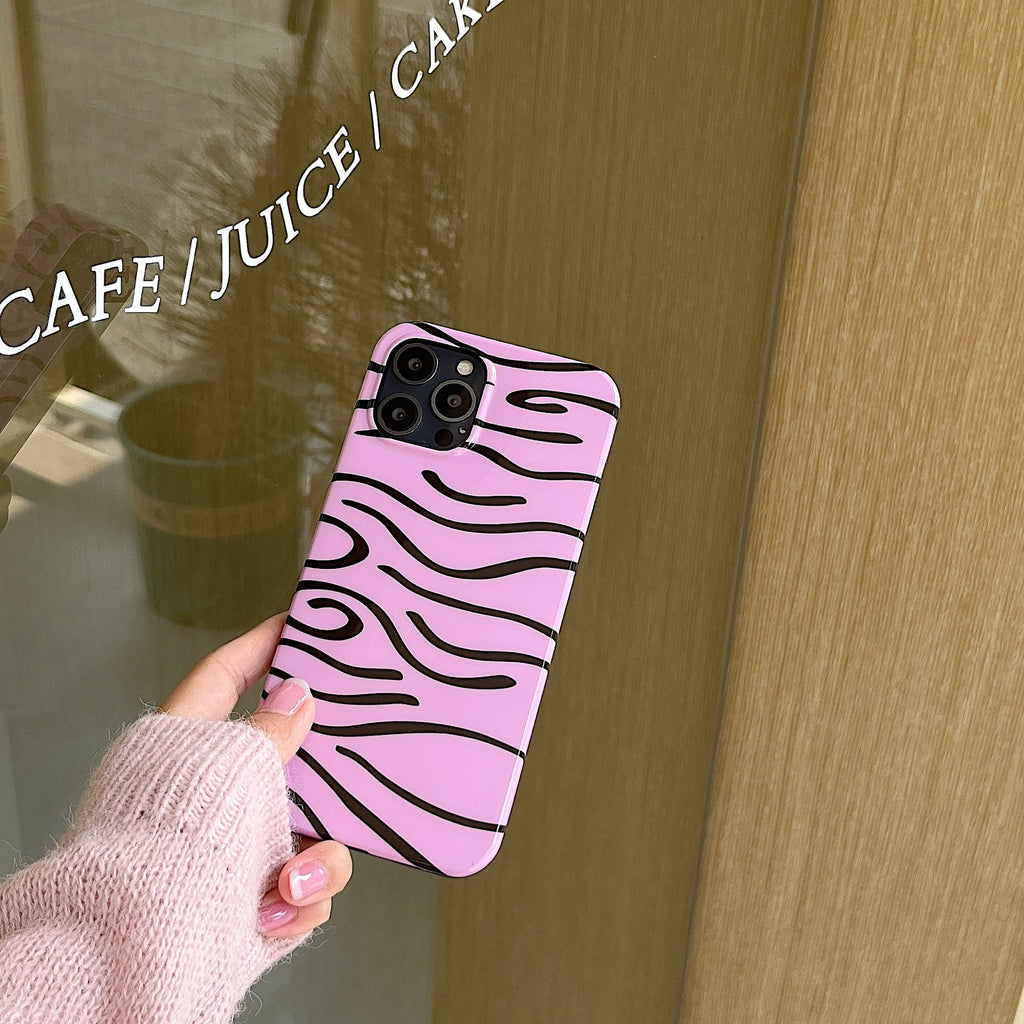 Foundation Make Up Black Stripe Mobile Phone Soft Shell