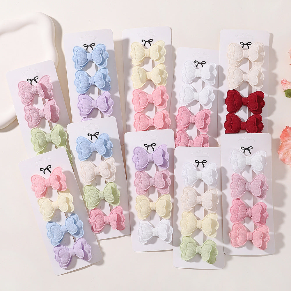 Double Butterfly Barrettes Suit