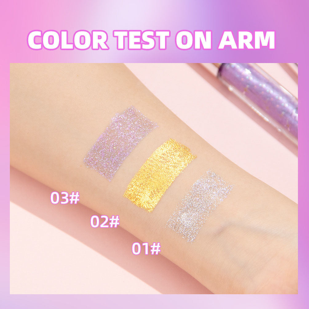 Cross-border Makeup Christmas Stage Nightclub Thick Curl Waterproof Not Smudge Shiny Color Mascara