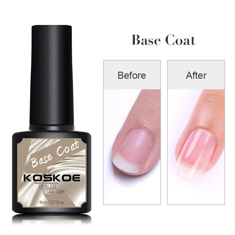 Lemooc Smoothie Light Moonstone Nail Polish Glue Snow Light Wide Cat Eye Glue