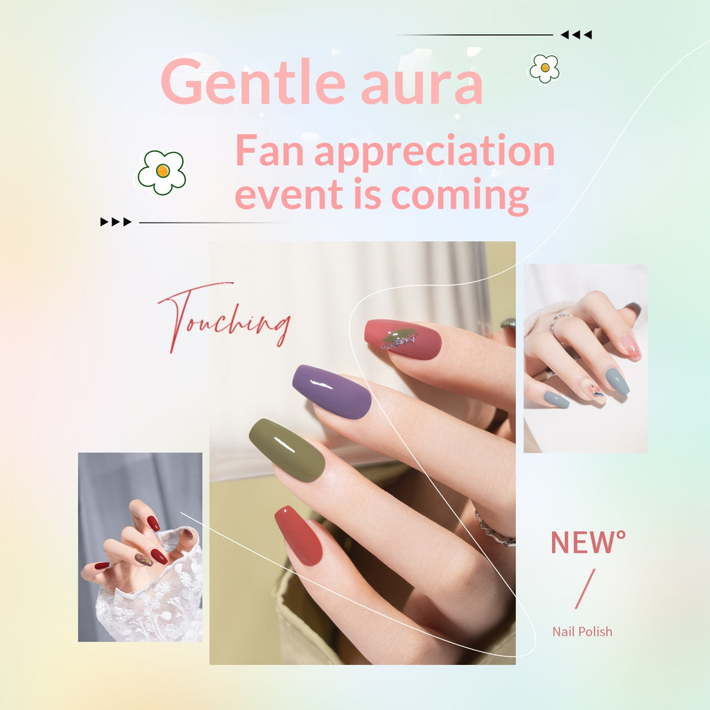 Dreamy Garden Water-Based Nail Polish SetNo Baking Required