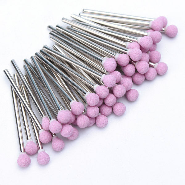 Chrome Diamond Nail Grinding Head Polishing
