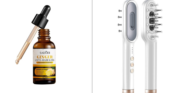 Beam Hair Comb Micro Current Radio Frequency Hair Growth
