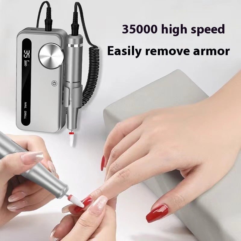 Nail Drill Polishing Machine Special Charging Portable