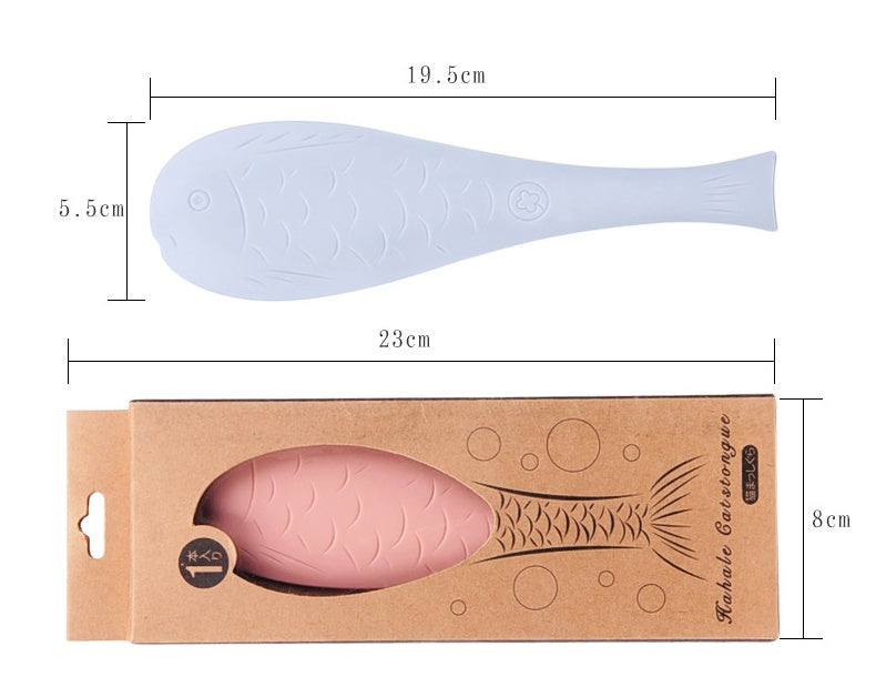 Fish-shaped Simulation Barbed Cat Tongue Comb