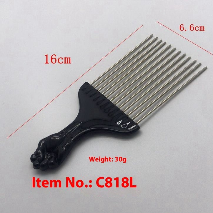 Male Creative Portable Household Steel Needle Comb
