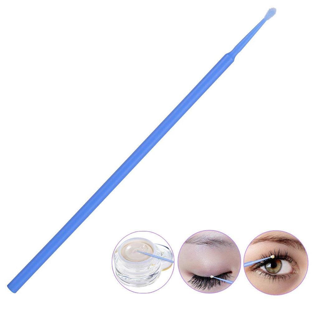 200 - 500 Pcs Disposable Micro Applicator Brushes For Eyelash Extensions, Mascara & Makeup, Compatible With Personal Care Multicolors