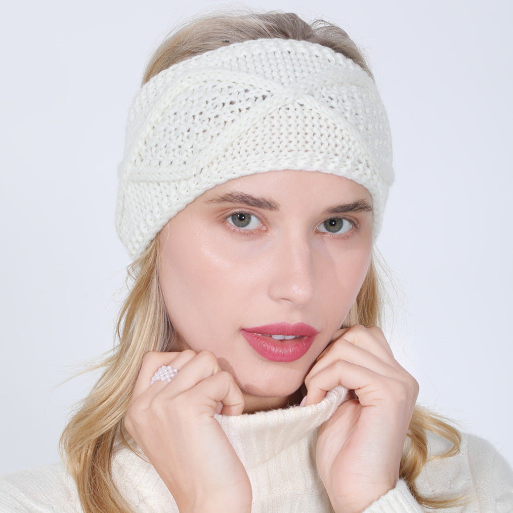 Ladies Knitted Face Wash Head Cover Yarn