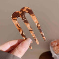 Retro Three Toothed U-shaped Hairpin For Women