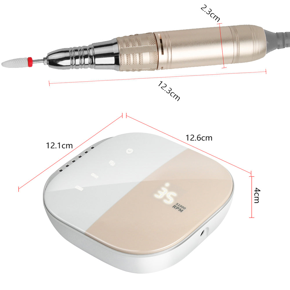 Jimdoa Portable Electric Nail Polisher
