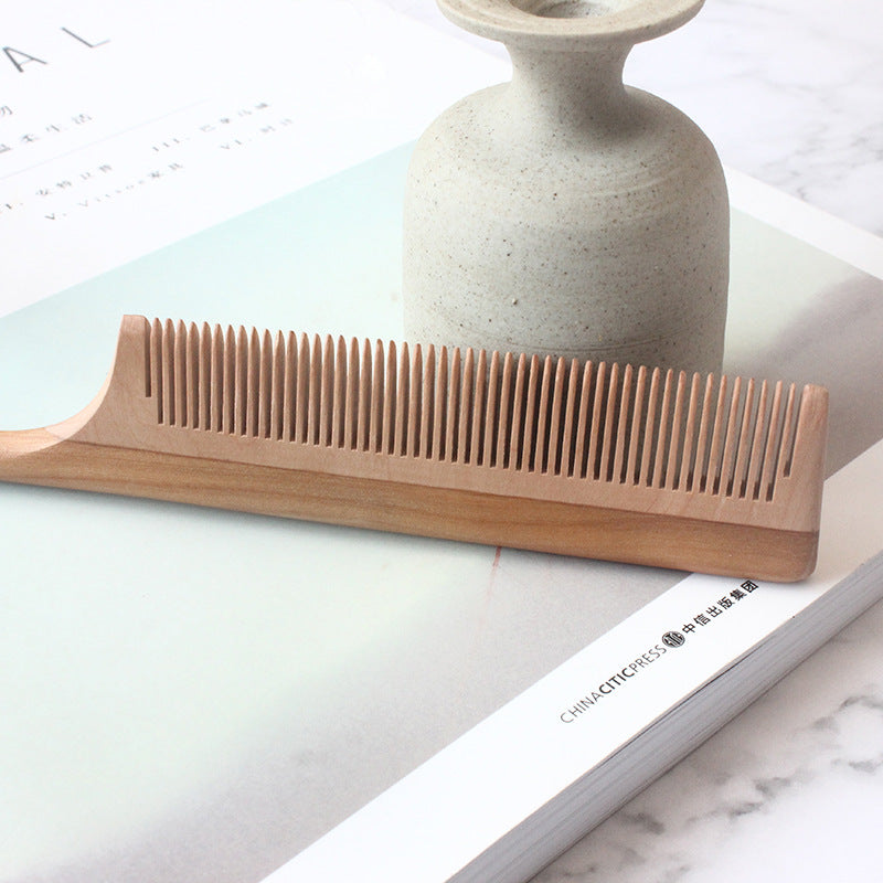 Green Sandalwood Hair Tail Comb