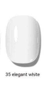 B Gyb Micro Glue Non-peeling Nail Polish Baking-free Quick-drying Nail Color Blue Gray 14ml