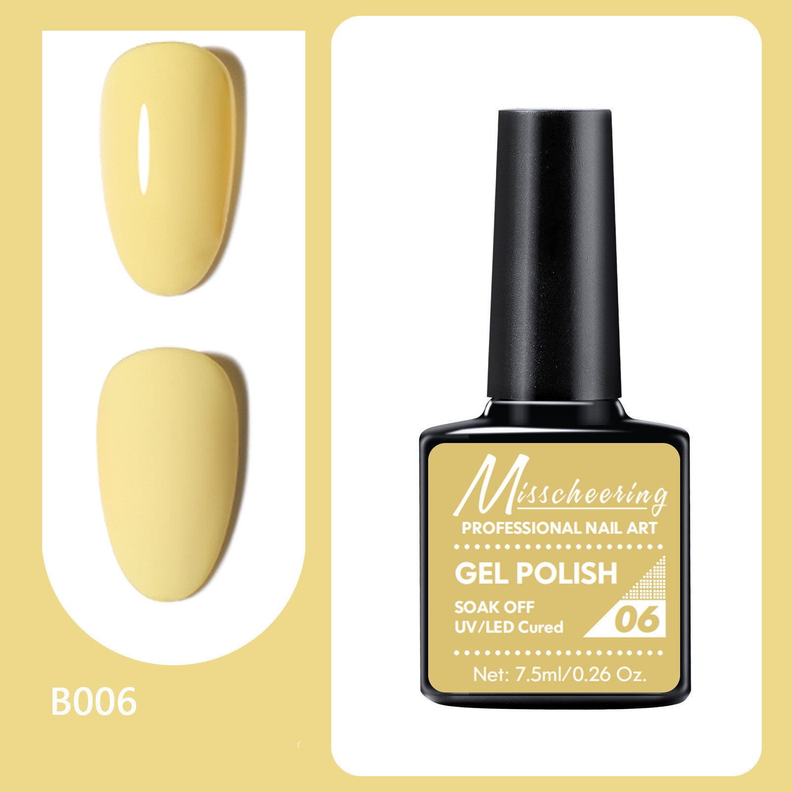 Misscheering New Long Lasting Light Therapy Nail Polish Set