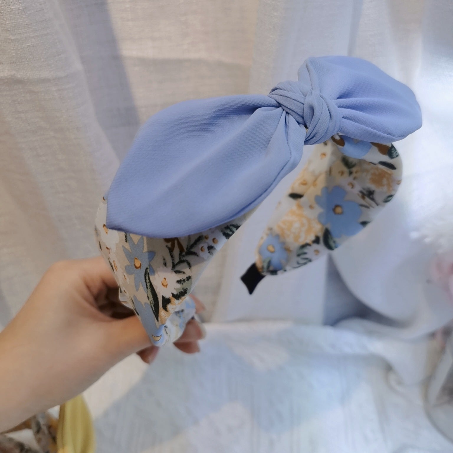 Women's Summer New Sweet Floral Wide-brimmed Headband
