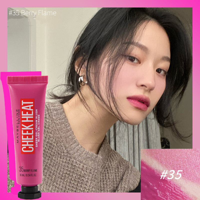 Cheek-Heat Gel Nude Makeup Natural Rouge Blush