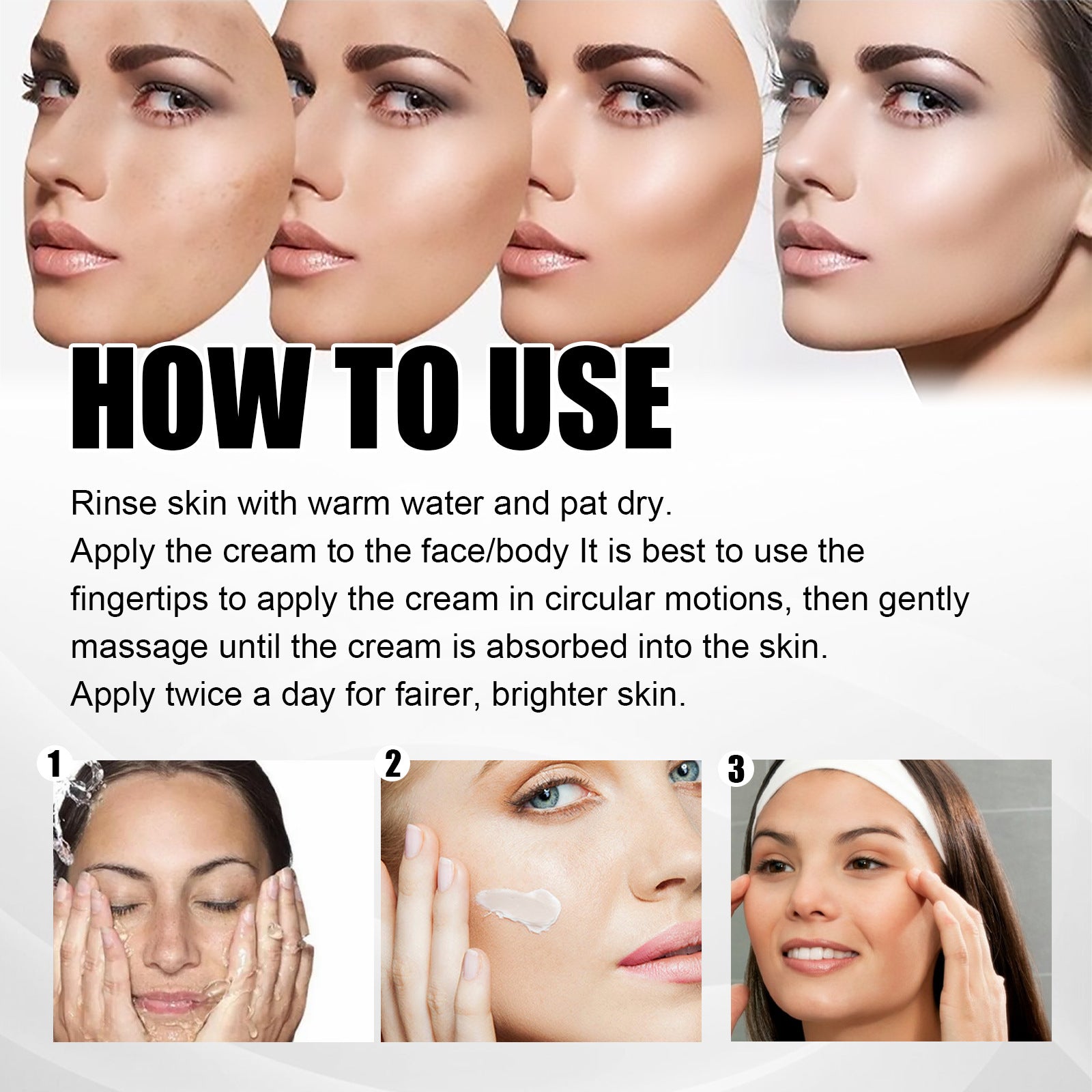 Lighten Spots Green Cream Freckles Decompose Pigments
