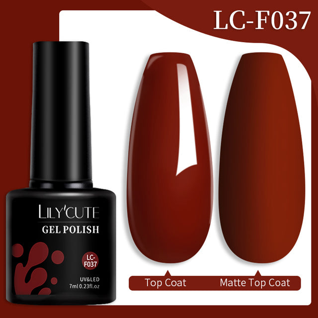 Lilycute Color Changing Thermal Gel Nail Polish Winter Purpl