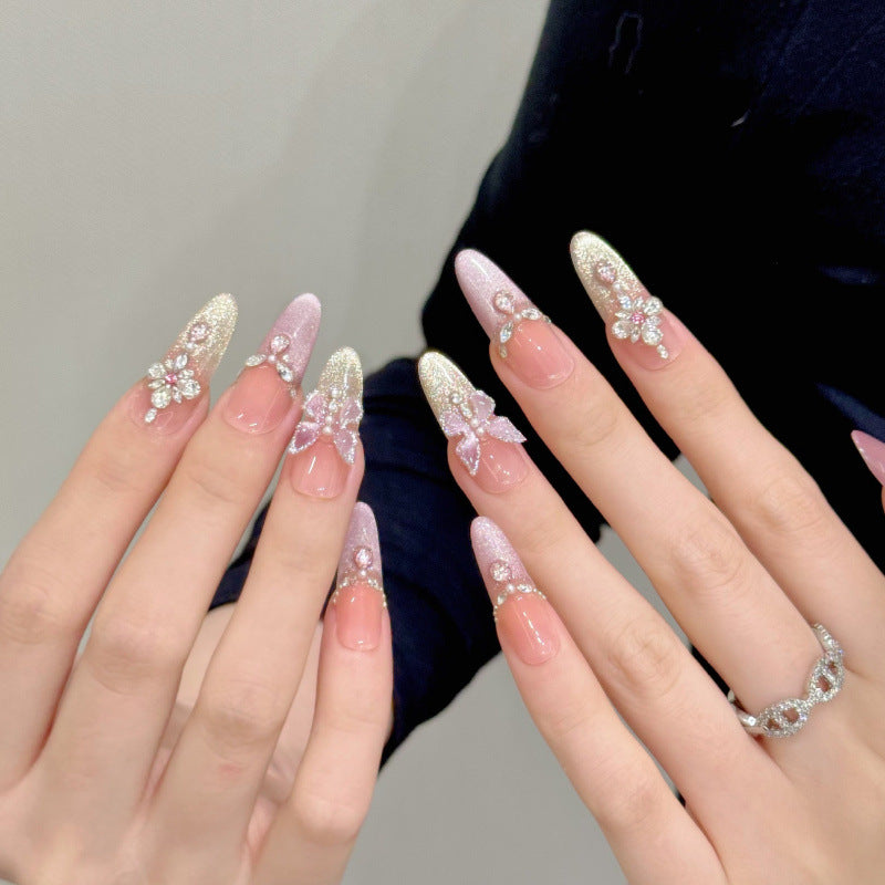 Fairy-style, Light-reflecting Nail Stickers That Enhance Your Complexion