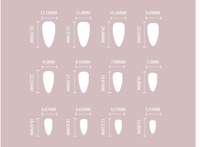 Removable Gold Glitter Rhinestone Nail Beauty Wear Armor Mid-length