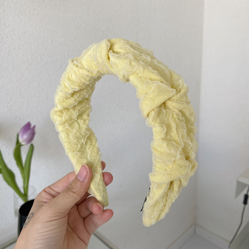 Korean Style Braided Vintage French Twist Wide-brimmed Headband